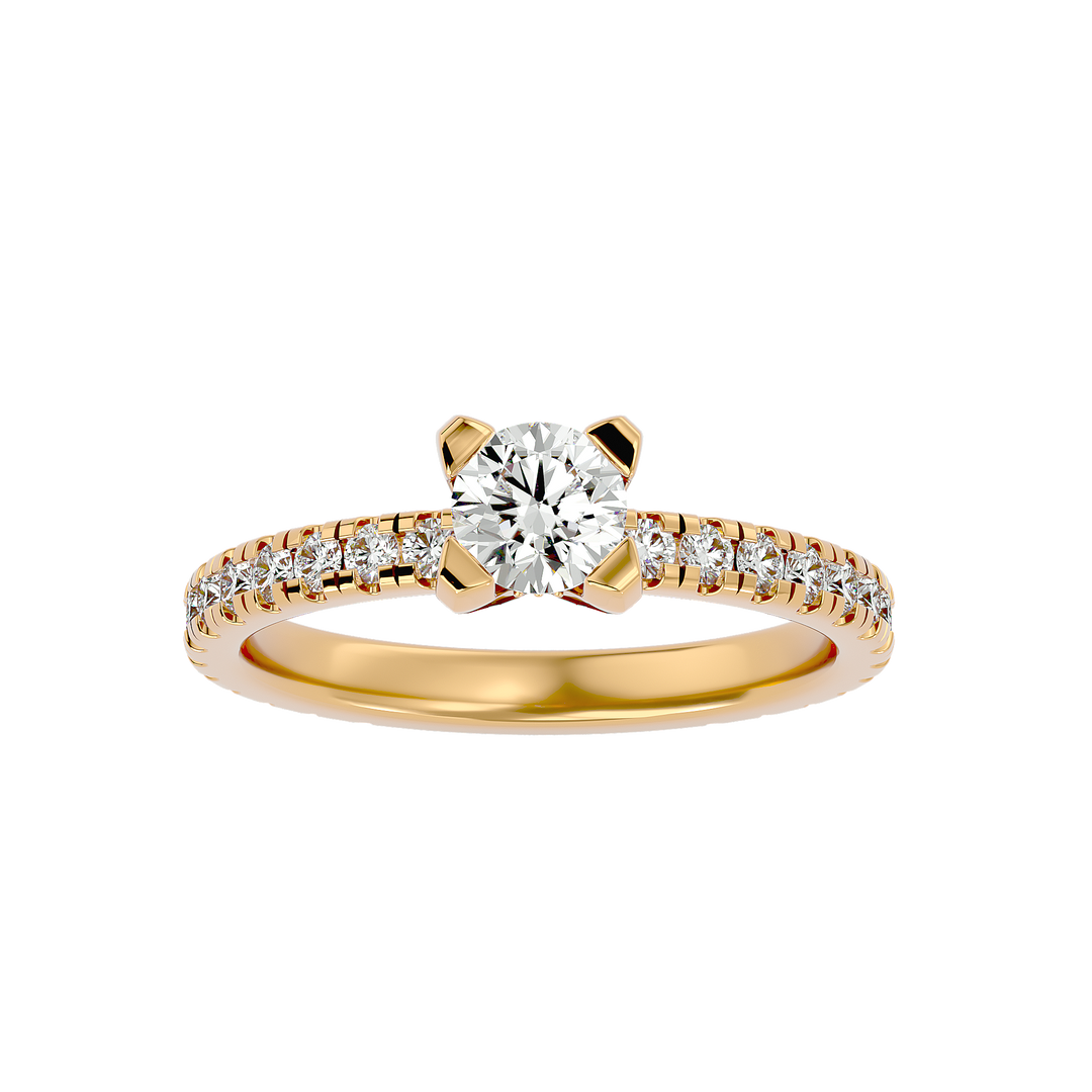 ASA Barbara Diamond Solitaire Ring