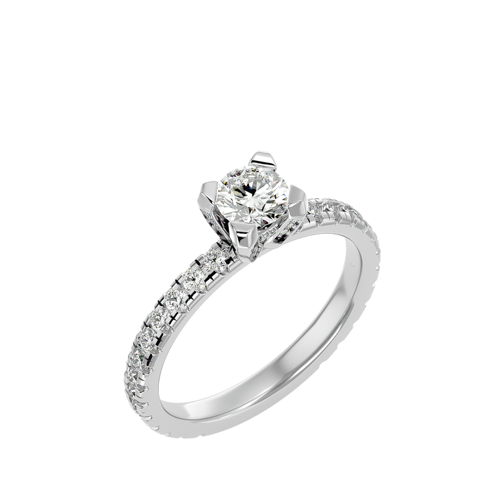ASA Barbara Diamond Solitaire Ring