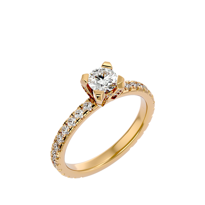 ASA Barbara Diamond Solitaire Ring