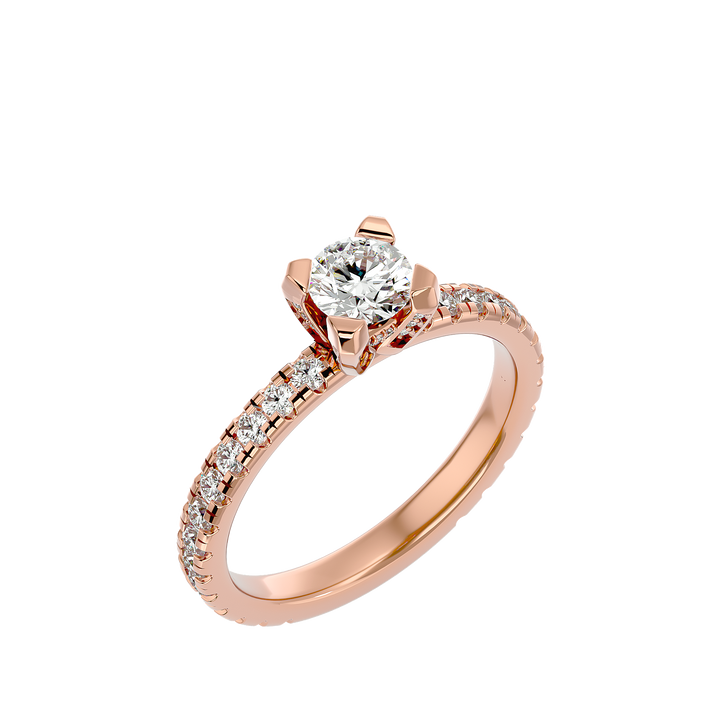 ASA Barbara Diamond Solitaire Ring