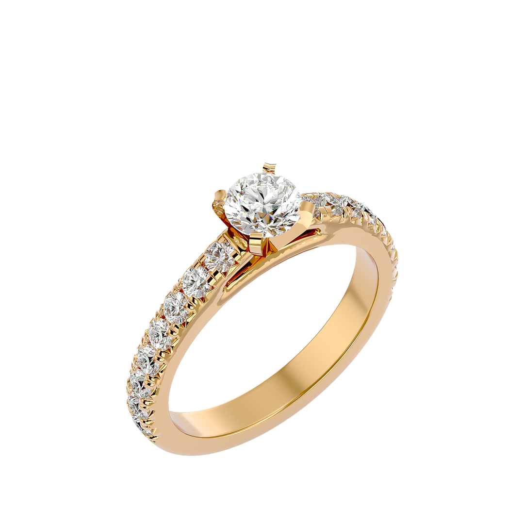ASA Beatrice Diamond Solitaire Ring