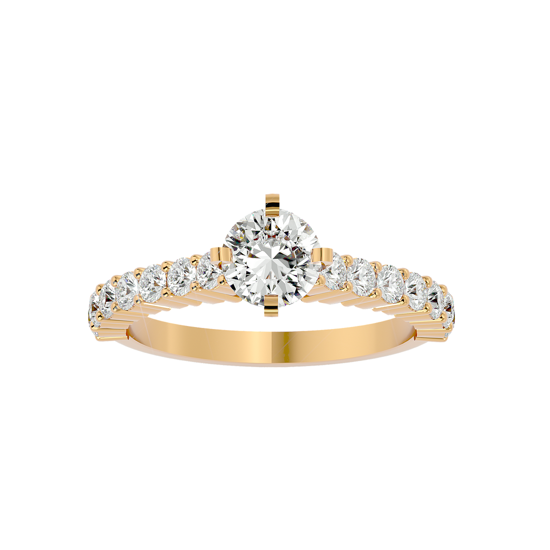 ASA Birdie Diamond Solitaire Ring