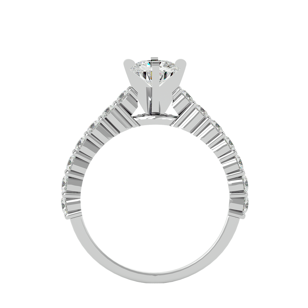ASA Birdie Diamond Solitaire Ring