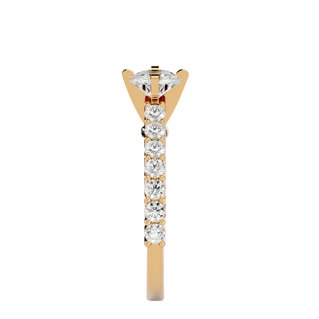 ASA Birdie Diamond Solitaire Ring