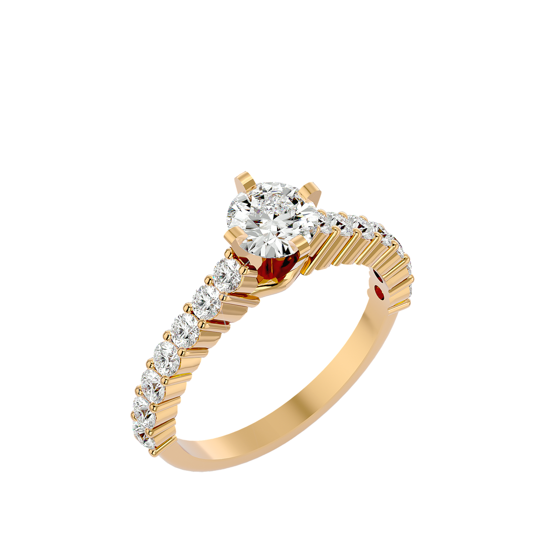 ASA Birdie Diamond Solitaire Ring