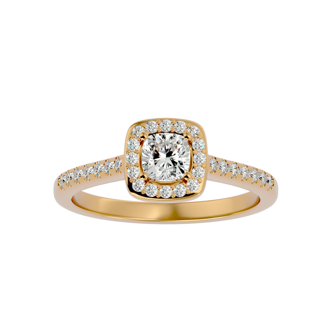 ASA Mallory Diamond Halo Ring
