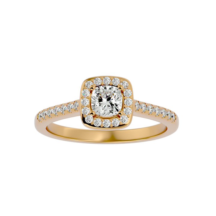ASA Mallory Diamond Halo Ring