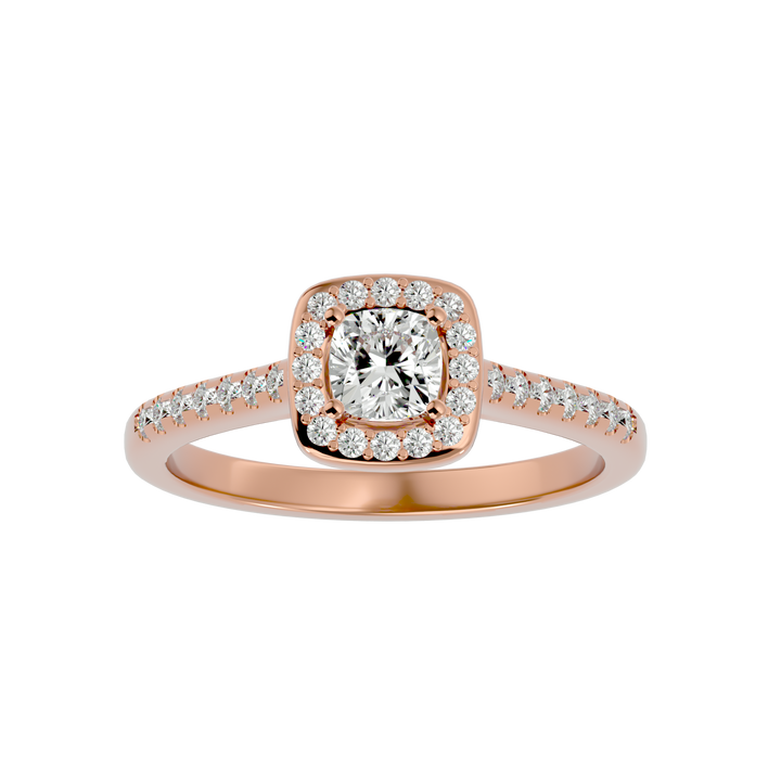 ASA Mallory Diamond Halo Ring