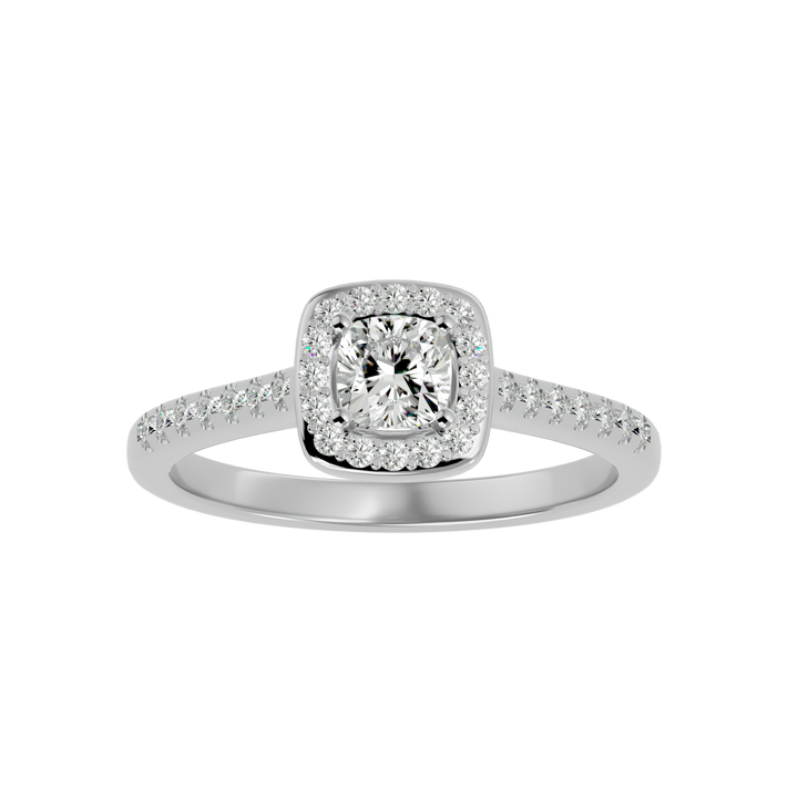 ASA Mallory Diamond Halo Ring