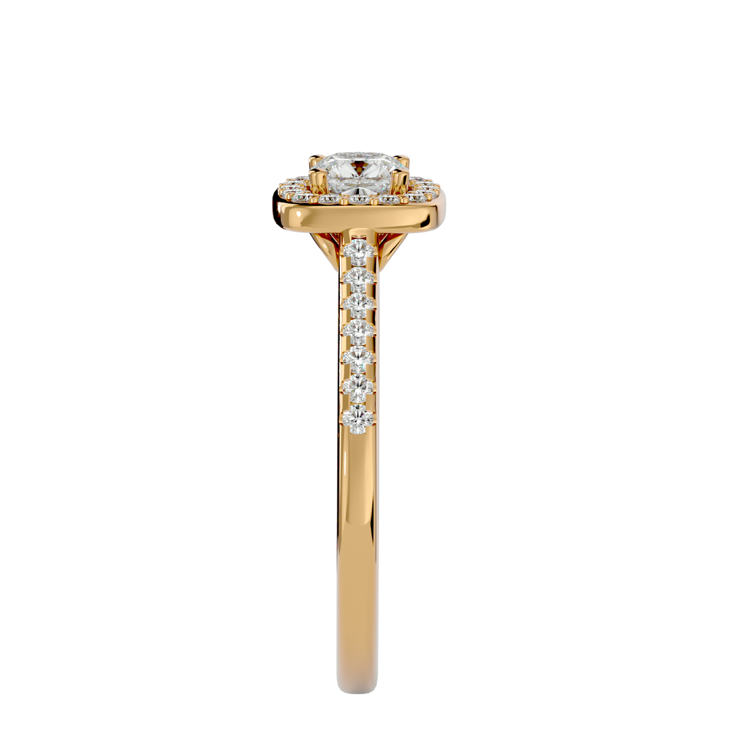 ASA Mallory Diamond Halo Ring