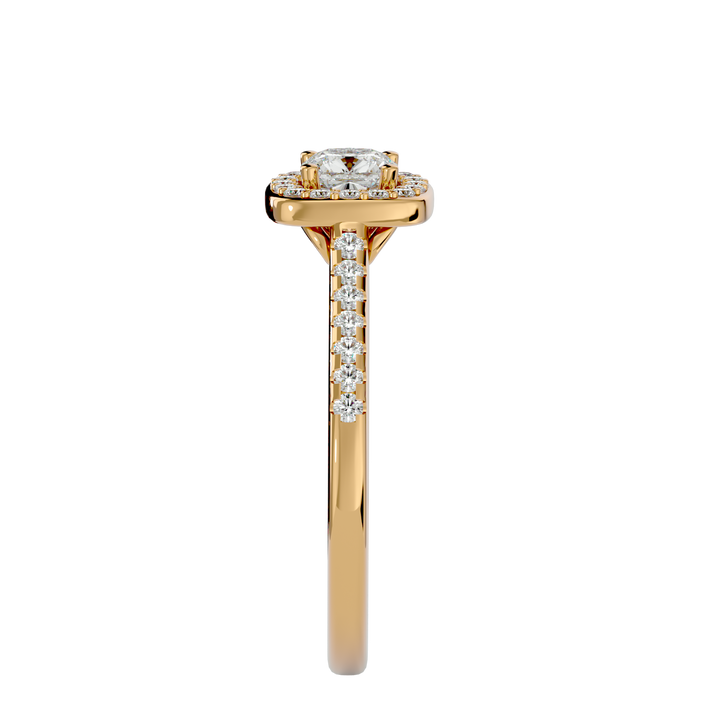 ASA Mallory Diamond Halo Ring