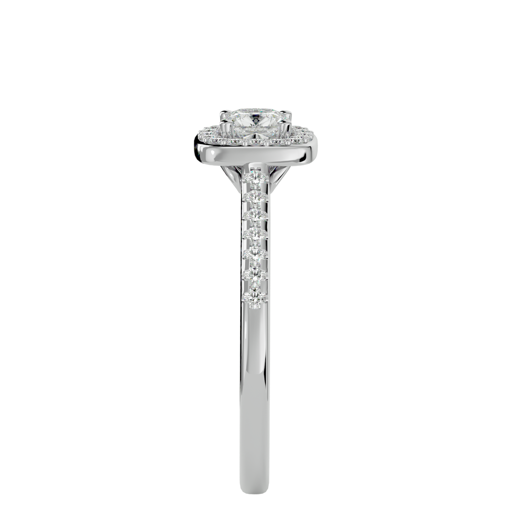 ASA Mallory Diamond Halo Ring