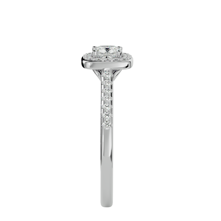 ASA Mallory Diamond Halo Ring