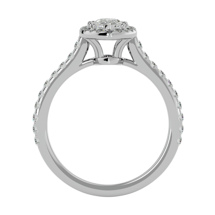 ASA Aurelia Diamond Halo Ring