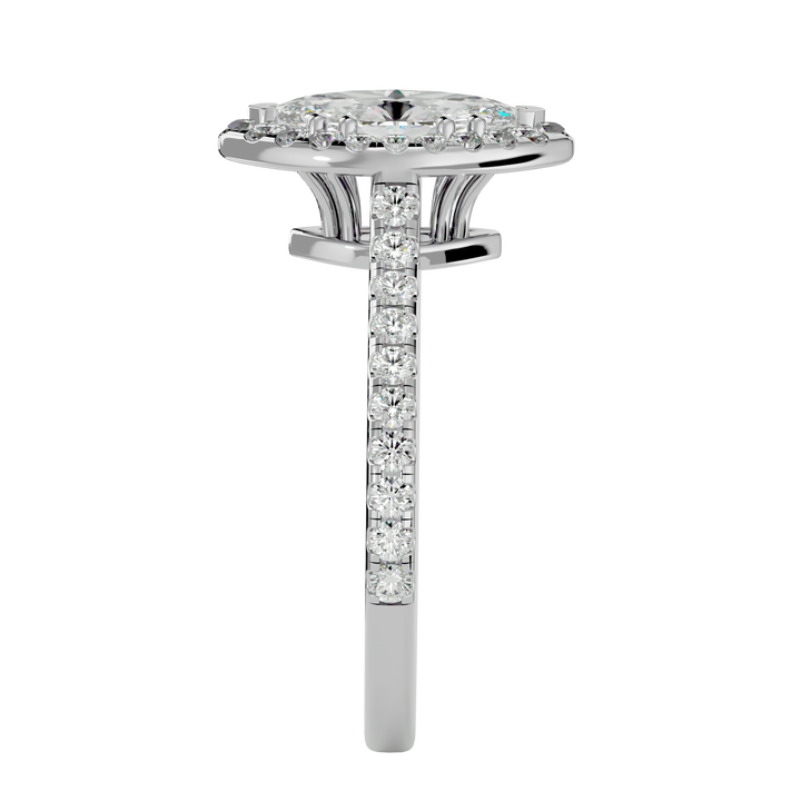 ASA Aurelia Diamond Halo Ring