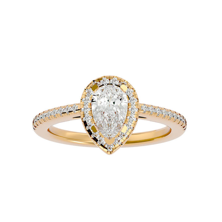 ASA Cecelia Diamond Halo Ring