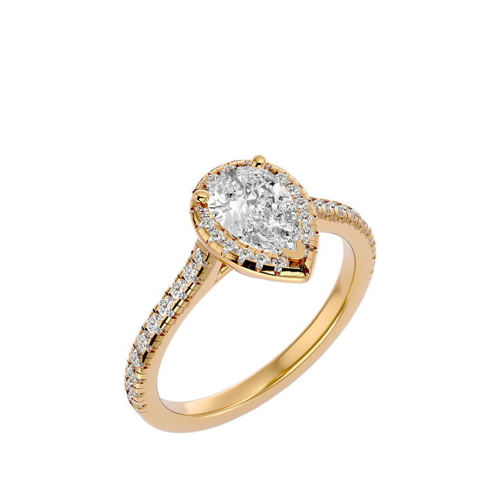 ASA Christiana Diamond Halo Ring