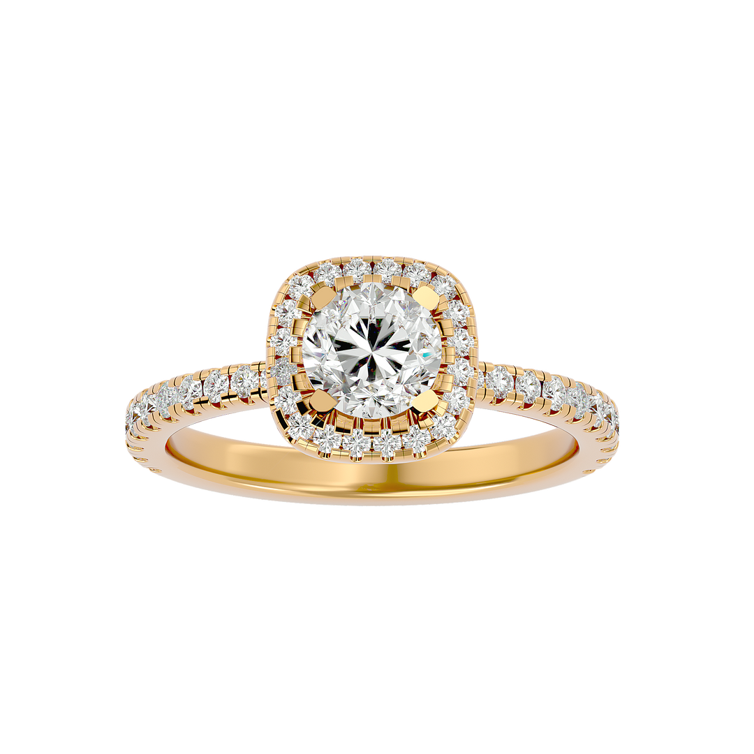 ASA Claire Diamond Halo Ring