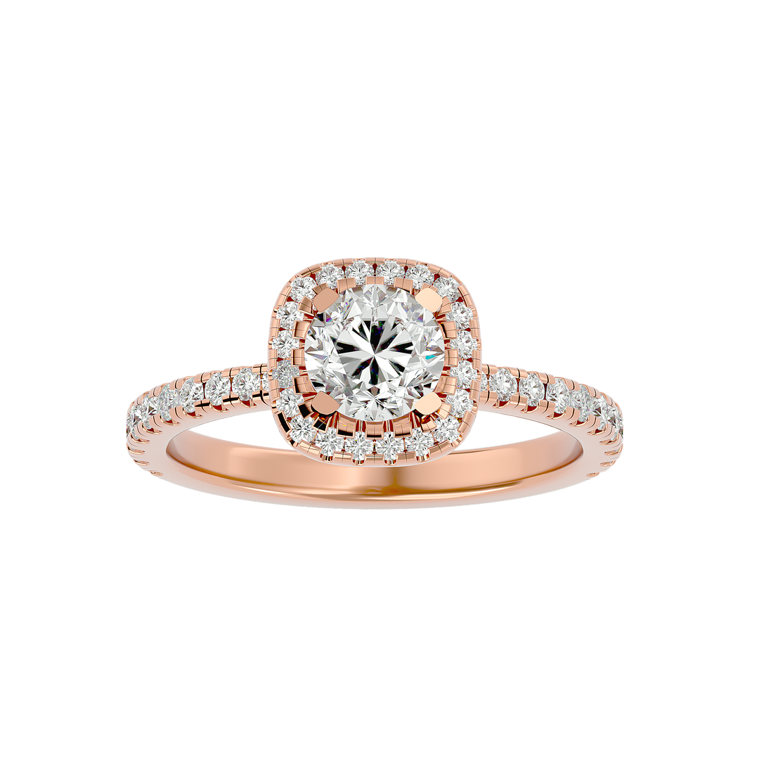 ASA Claire Diamond Halo Ring