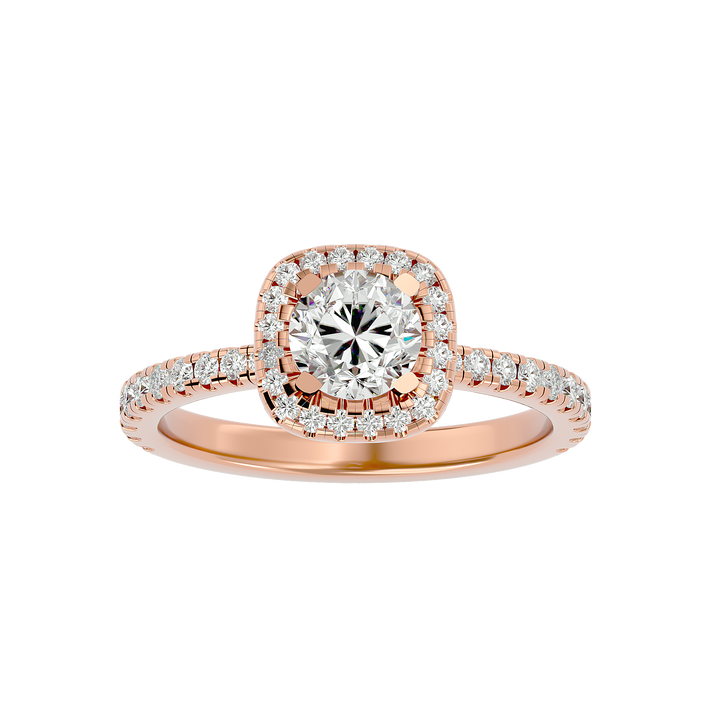 ASA Claire Diamond Halo Ring