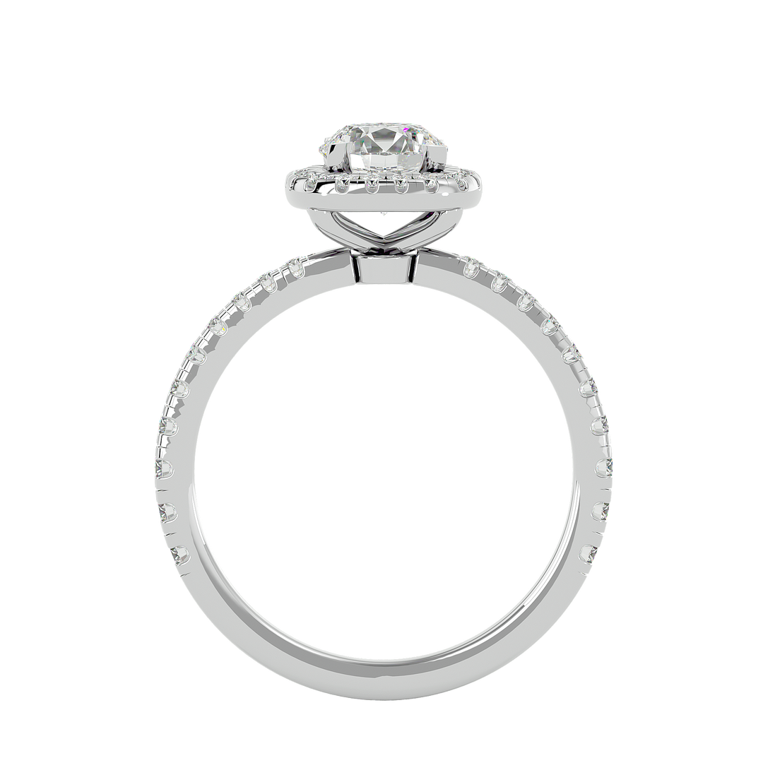 ASA Claire Diamond Halo Ring