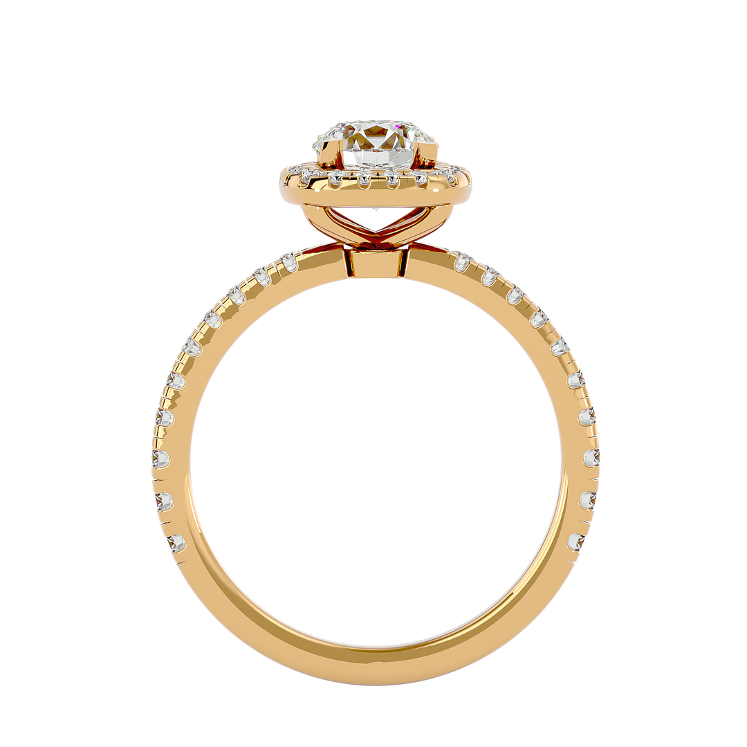 ASA Claire Diamond Halo Ring