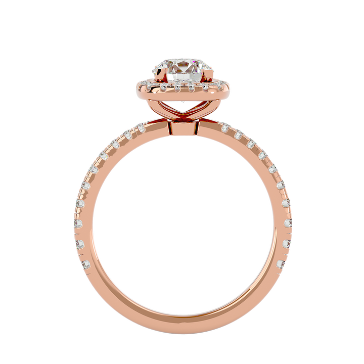 ASA Claire Diamond Halo Ring