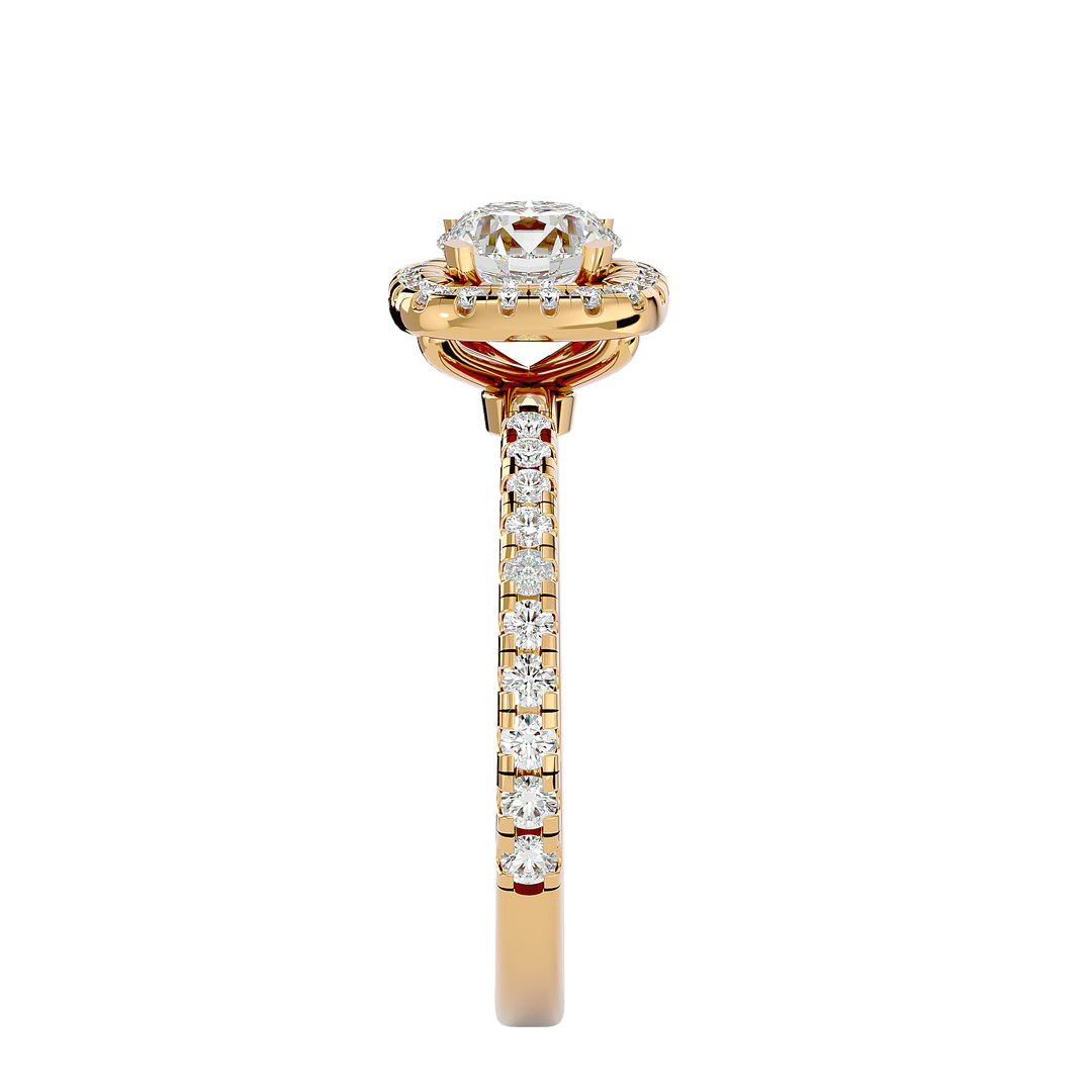 ASA Claire Diamond Halo Ring