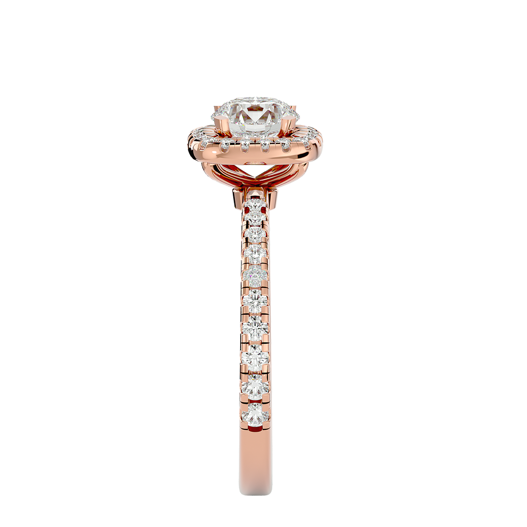 ASA Claire Diamond Halo Ring