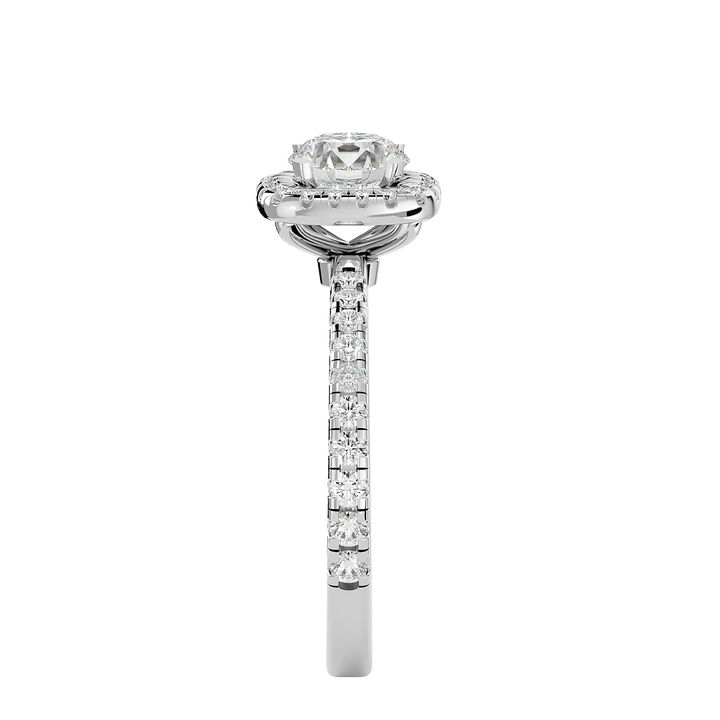 ASA Claire Diamond Halo Ring