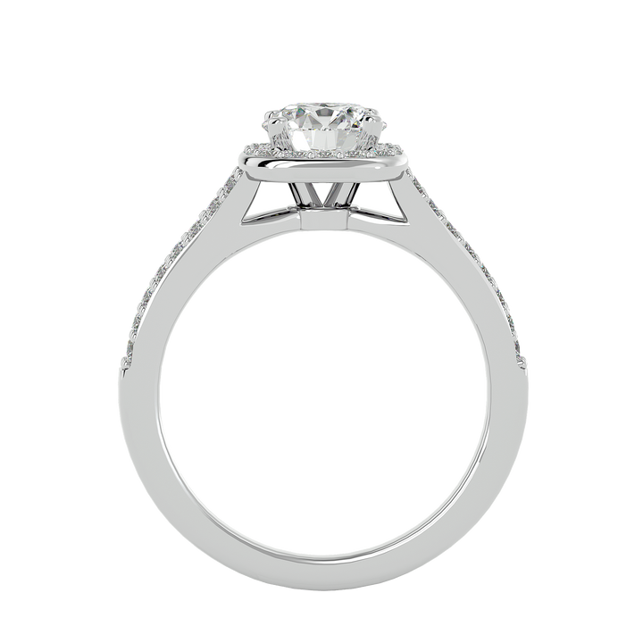 ASA Clementine Diamond Halo Ring
