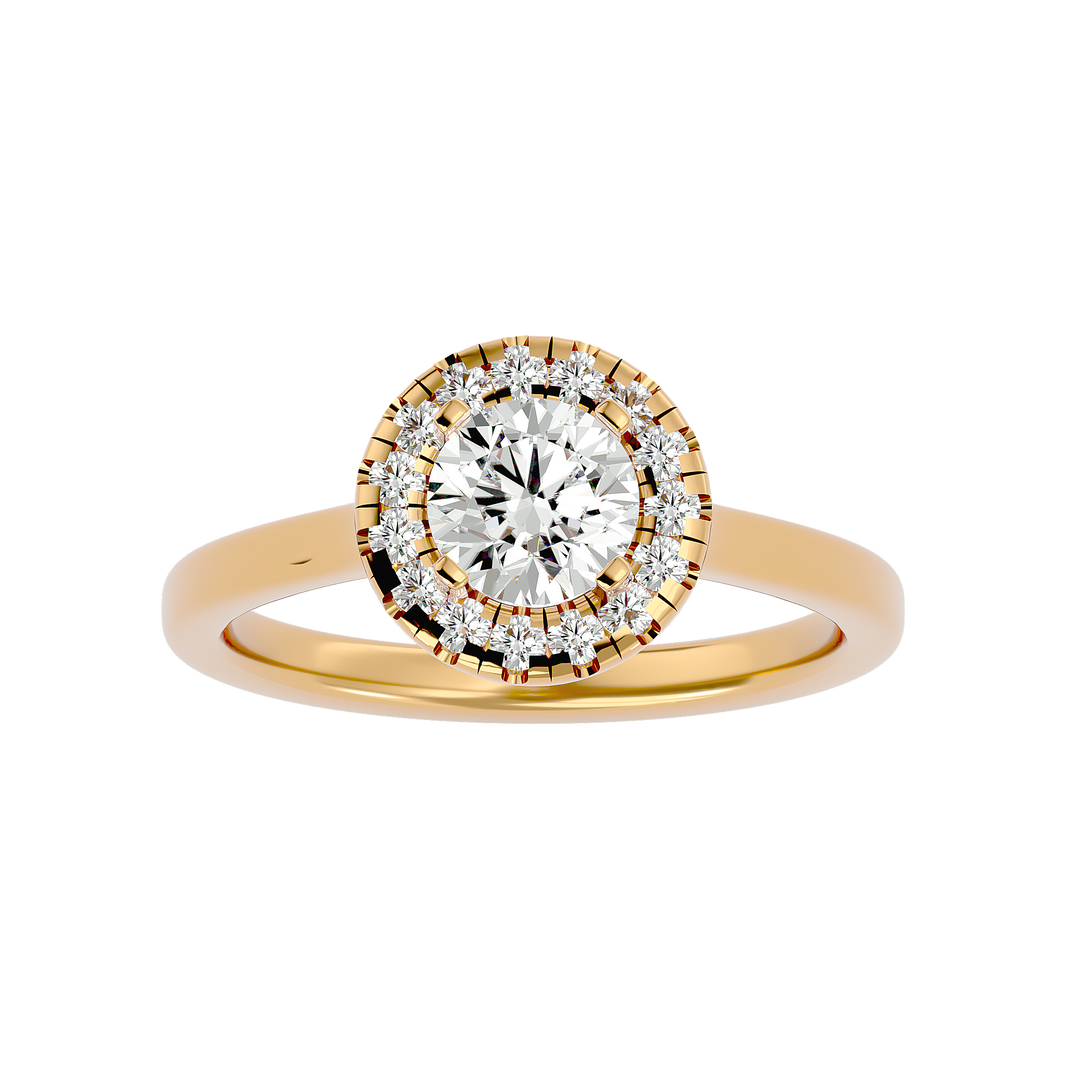 ASA Coretta Diamond Halo Ring