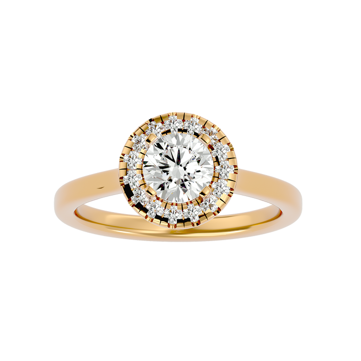 ASA Coretta Diamond Halo Ring