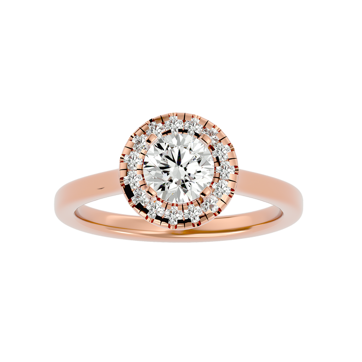 ASA Coretta Diamond Halo Ring