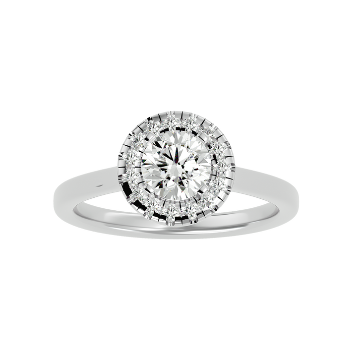 ASA Coretta Diamond Halo Ring