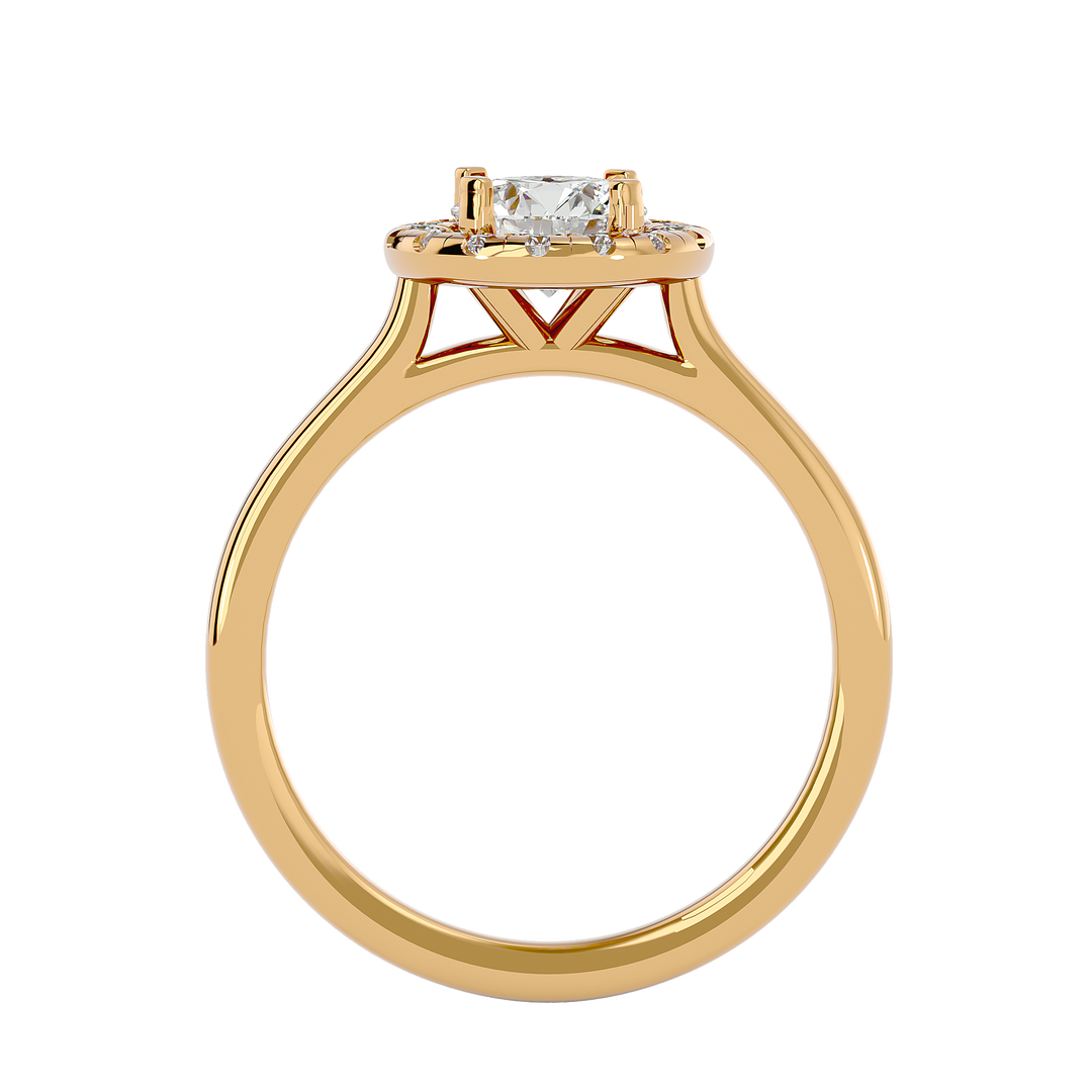 ASA Coretta Diamond Halo Ring