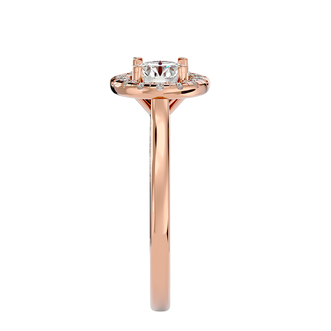 ASA Coretta Diamond Halo Ring