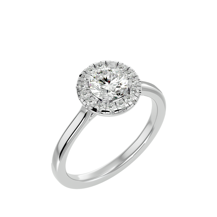 ASA Coretta Diamond Halo Ring