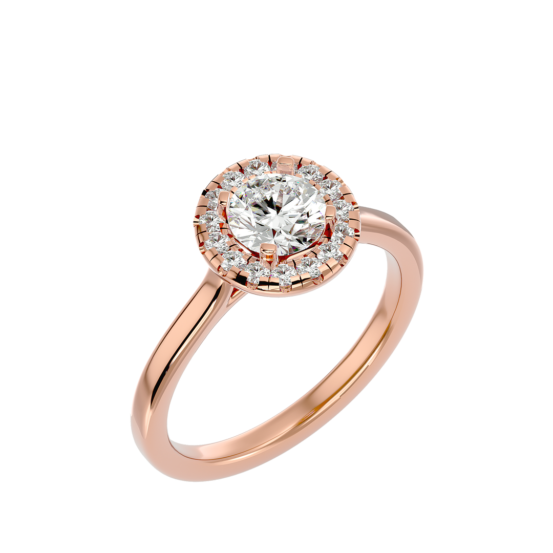 ASA Coretta Diamond Halo Ring