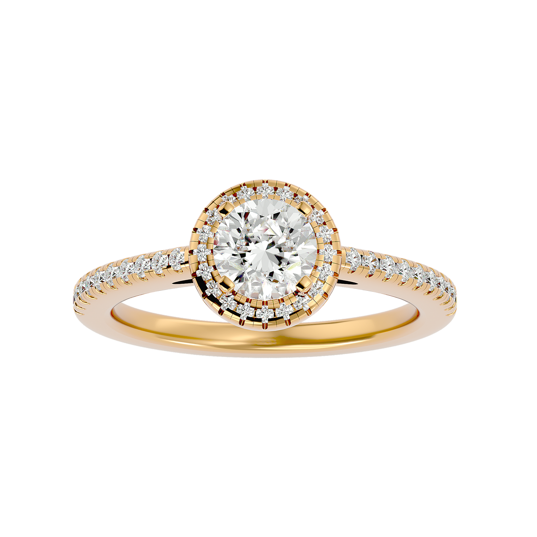 ASA Daniella Diamond Halo Ring