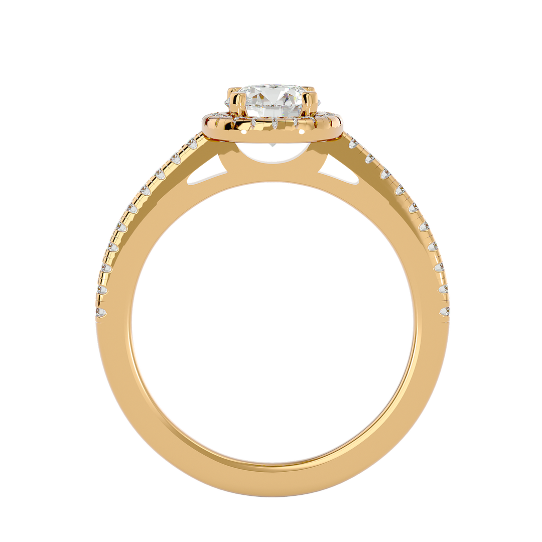 ASA Daniella Diamond Halo Ring