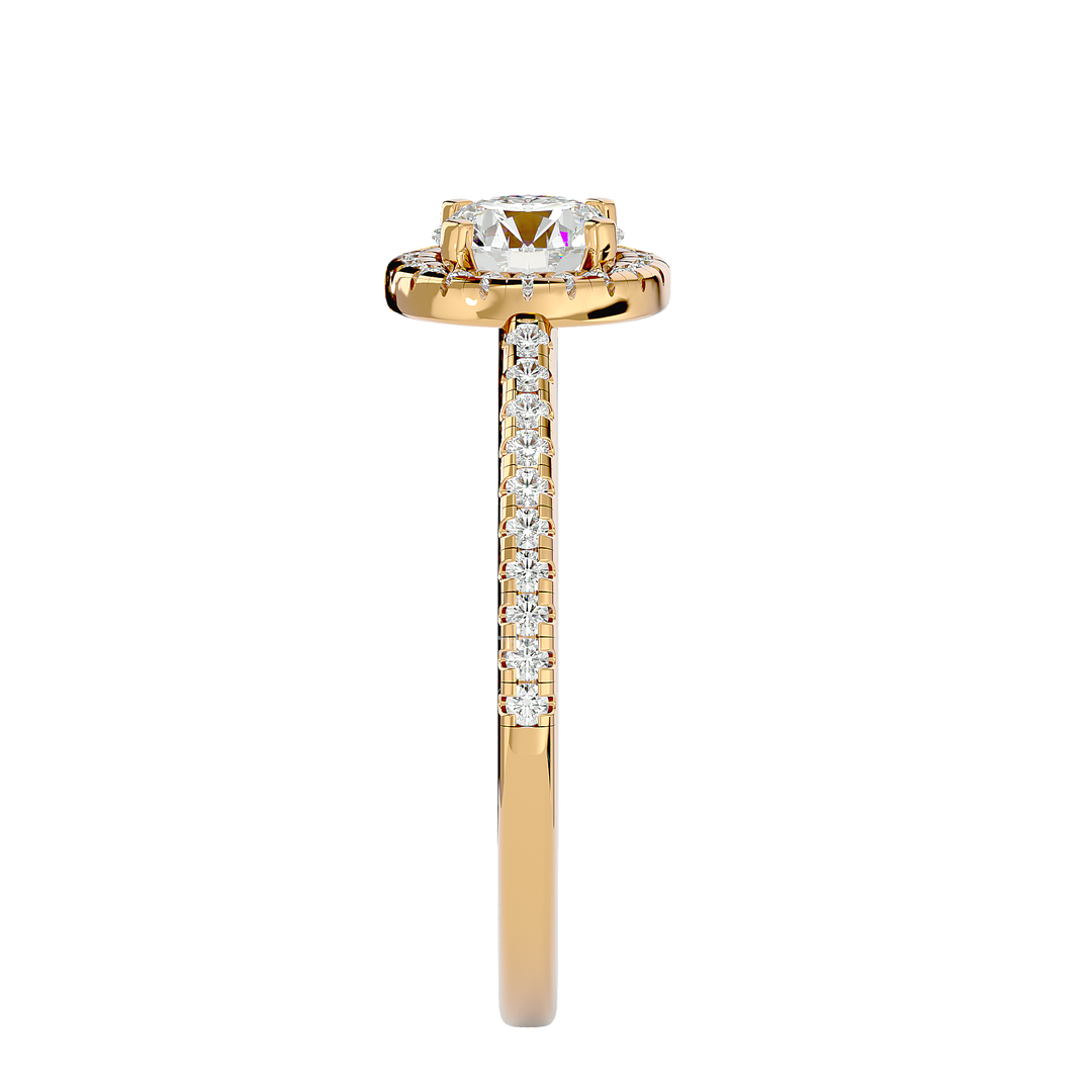 ASA Daniella Diamond Halo Ring