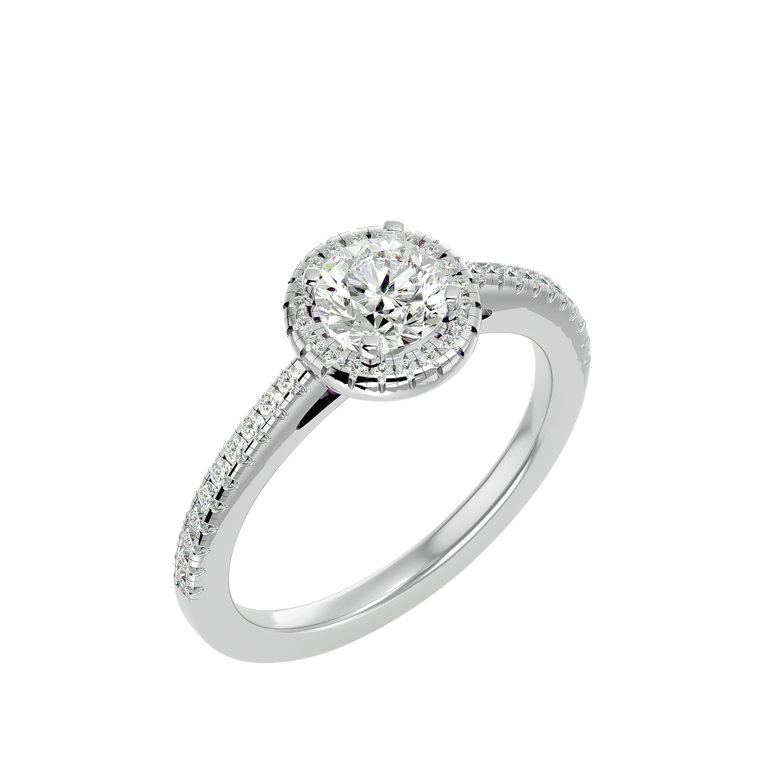 ASA Daniella Diamond Halo Ring