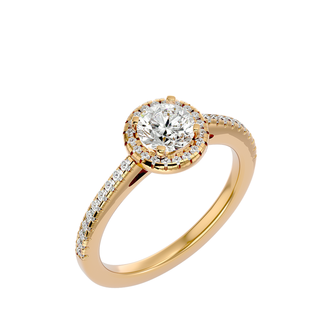 ASA Daniella Diamond Halo Ring