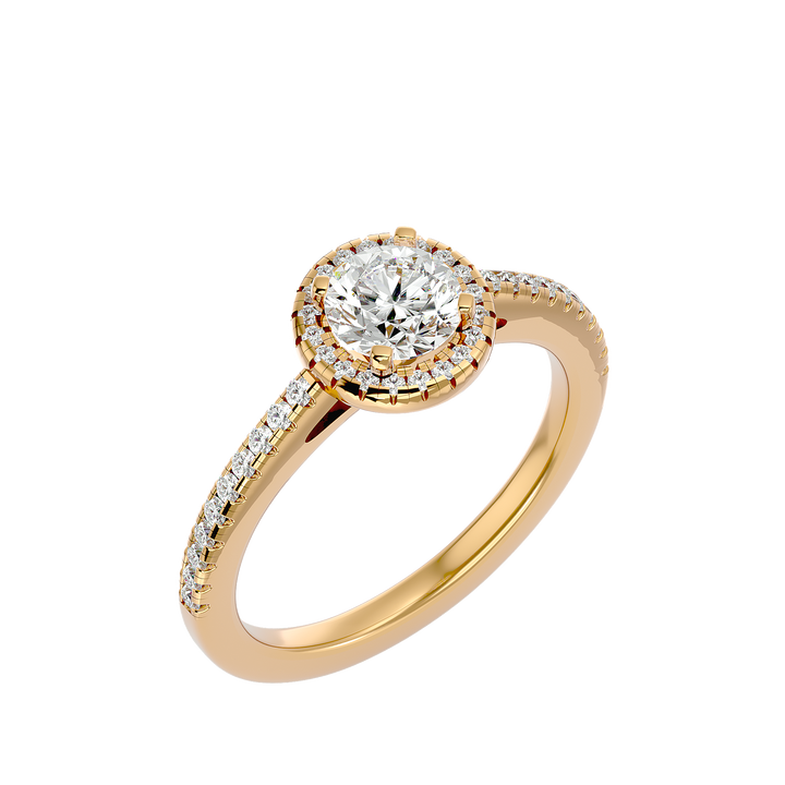 ASA Daniella Diamond Halo Ring