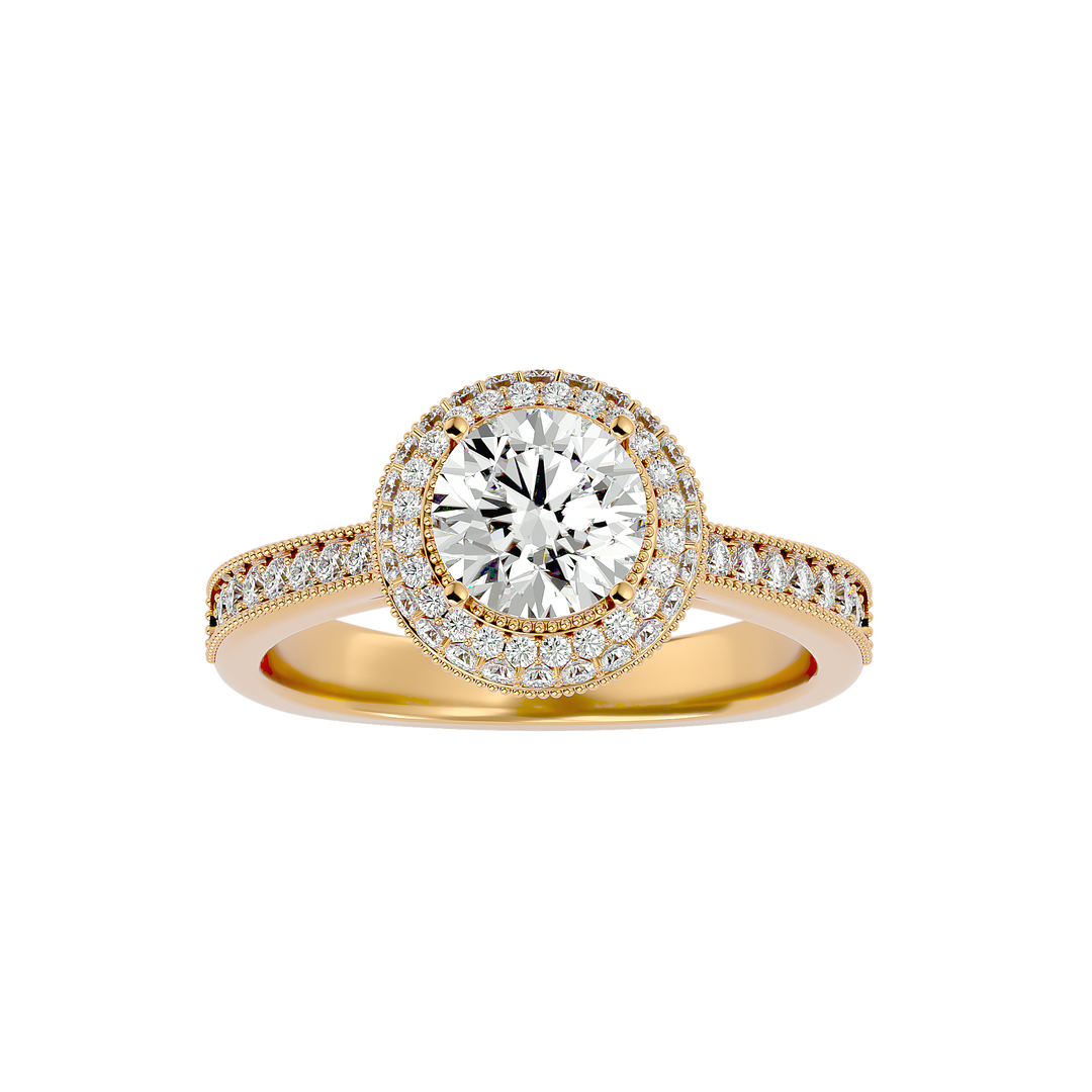 ASA Delilah Diamond Halo Ring