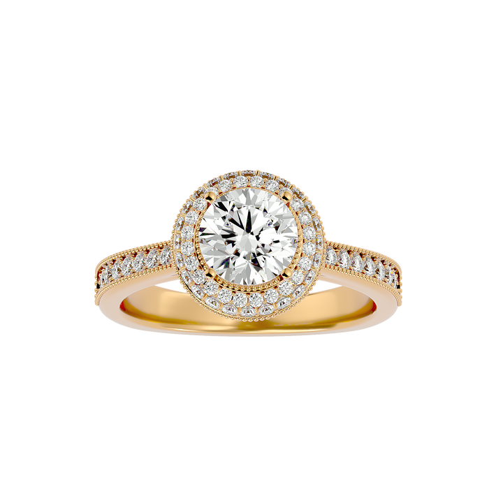 ASA Delilah Diamond Halo Ring