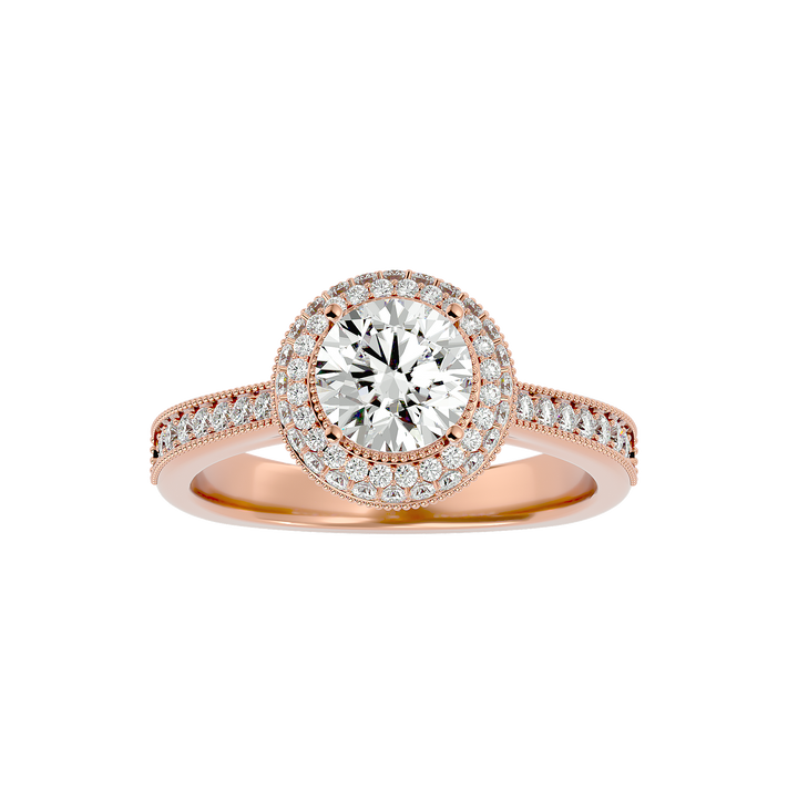 ASA Delilah Diamond Halo Ring
