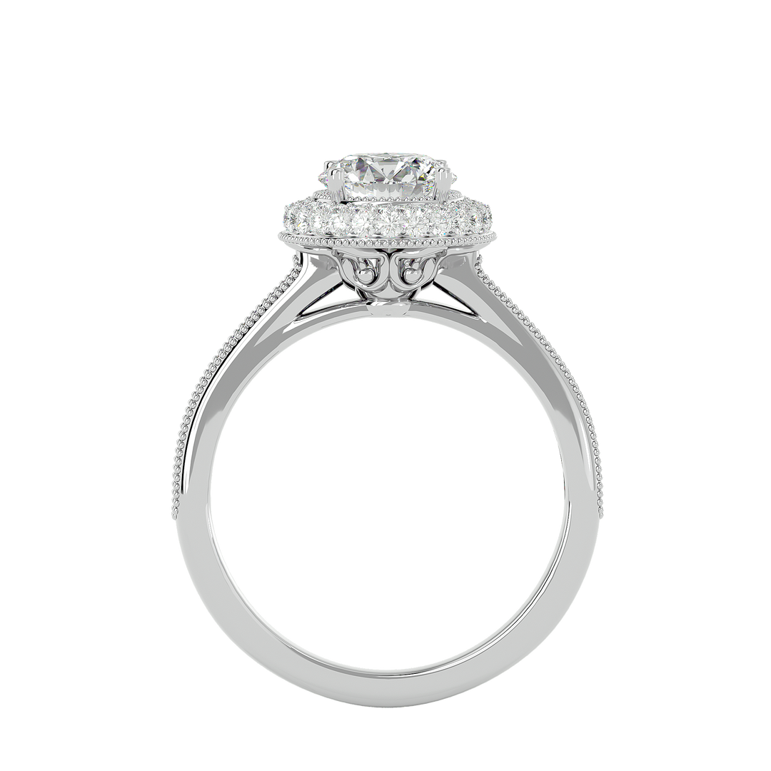 ASA Delilah Diamond Halo Ring