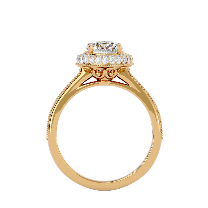 ASA Delilah Diamond Halo Ring